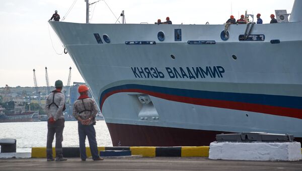 Прибытие круизного лайнера Князь Владимир в Севастополь - Sputnik Абхазия