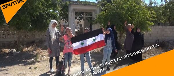 Сирия: мирные жители возвращаются в Хан-Шейхун Сирия: мирные жители возвращаются в Хан-Шейхун - Sputnik Абхазия