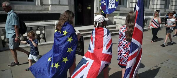 Акция противников Brexit Акция противников Brexit - Sputnik Абхазия