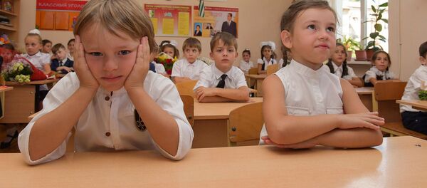1 сентября в 2-ой школе  - Sputnik Абхазия