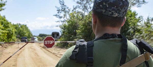 Ситуация с незаконным блокпостом Грузии в районе села Уиста Ситуация с незаконным блокпостом Грузии в районе села Уиста - Sputnik Абхазия