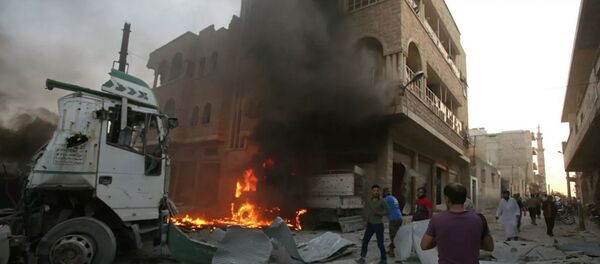 Авиаудар по провинции Идлиб Авиаудар по провинции Идлиб - Sputnik Абхазия