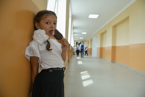 Открытие школы в Ачгуаре - Sputnik Абхазия
