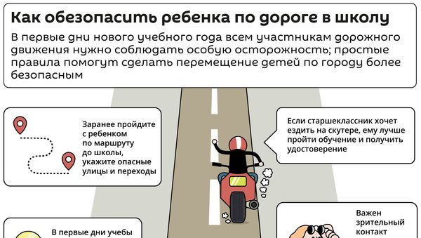 Как обезопасить ребенка по дороге в школу - Sputnik Абхазия