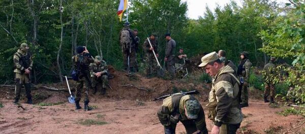 Югоосетинские пограничники заняли высоту над селом Цнелис - Sputnik Абхазия