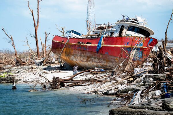Последствия урагана Дориан на острове Абако, США - Sputnik Абхазия