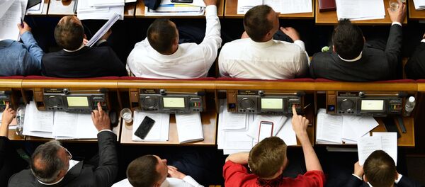 Первое заседание Верховной рады Украины нового созыва Первое заседание Верховной рады Украины нового созыва - Sputnik Абхазия
