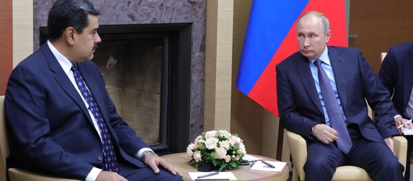 Президент РФ В. Путин встретился с президентом Венесуэлы Н. Мадуро Президент РФ В. Путин встретился с президентом Венесуэлы Н. Мадуро - Sputnik Абхазия
