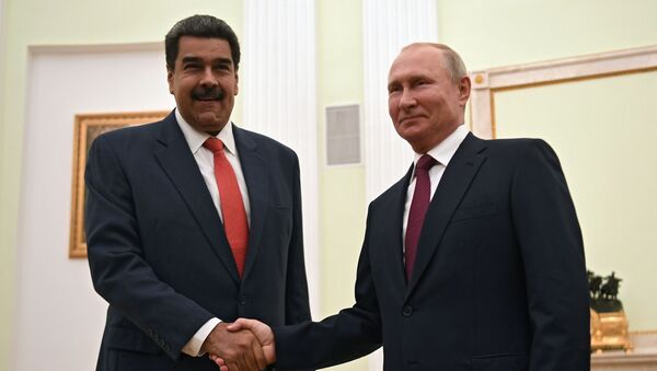 Встреча президента РФ В. Путина с  президентом Венесуэлы Н. Мадуро - Sputnik Абхазия