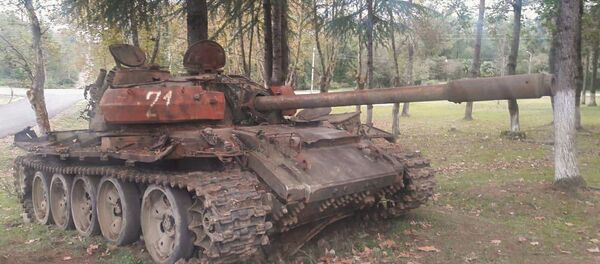 Аибашьраан аԥсуа еибашьцәа Кындыӷ ақырҭуа импыҵархалаз атанк - Sputnik Аҧсны