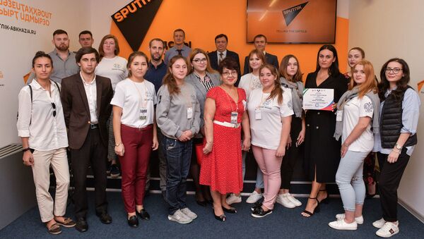 Пресс-конференция Молодежь Абхазии и России: развития добрососедских отношений - Sputnik Аҧсны