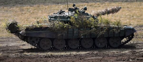 Аԥснытәи атанкистцәа Адыгеиатәи аполигон аҟны аҽазыҟаҵарақәа мҩаԥыргеит - Sputnik Аҧсны