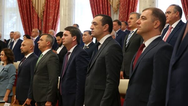 Торжественная церемония вступления в должность избранного главы Кабардино-Балкарской Республики Казбека Кокова в городе Нальчик - Sputnik Абхазия