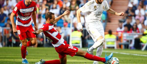 Виктор Диас во время игры - Sputnik Абхазия