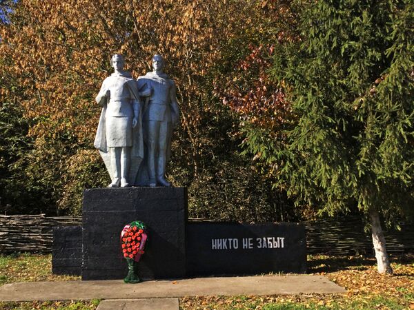 Памятник героям Великой Отечественной войны в Полесском государственном радиационно-экологическом заповеднике - Sputnik Абхазия