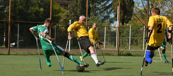 Ахымхәацәа-ампутантцәа рыбжьара ашьапылампыл маҷ азы атурнир - Sputnik Аҧсны