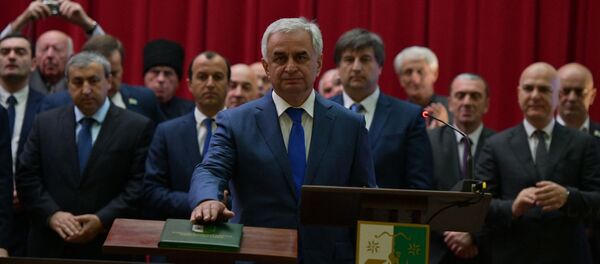 Инаугурация президента Абхазии Инаугурация президента Абхазии - Sputnik Абхазия