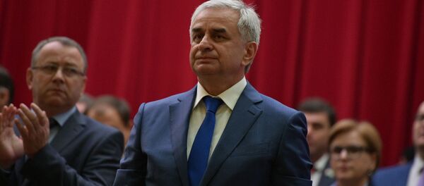 Инаугурация президента Абхазии Рауля Хаджимба Инаугурация президента Абхазии Рауля Хаджимба - Sputnik Аҧсны