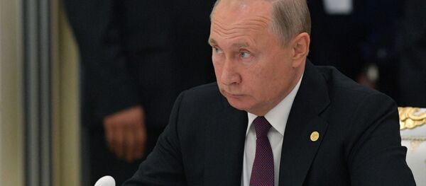 Визит президента РФ В. Путина в Туркмению Визит президента РФ В. Путина в Туркмению - Sputnik Абхазия