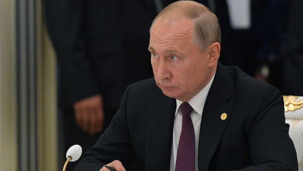 Визит президента РФ В. Путина в Туркмению - Sputnik Абхазия