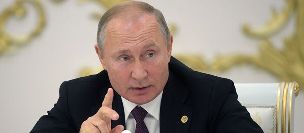 Визит президента РФ В. Путина в Туркмению Визит президента РФ В. Путина в Туркмению - Sputnik Абхазия