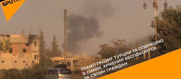 Трамп грозит Турции за операцию в Сирии, Армения беспокоится за своих граждан Трамп грозит Турции за операцию в Сирии, Армения беспокоится за своих граждан - Sputnik Абхазия