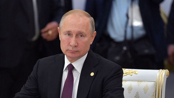 Визит президента РФ В. Путина в Туркмению - Sputnik Абхазия