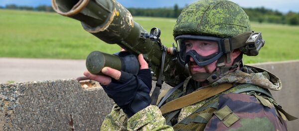Тактические учения на российской военной базе в Абхазии Тактические учения на российской военной базе в Абхазии - Sputnik Абхазия