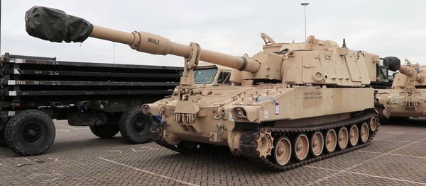 НАТО наращивает силы в Европе: военная техника прибыла в порт Флиссинген НАТО наращивает силы в Европе: военная техника прибыла в порт Флиссинген - Sputnik Абхазия