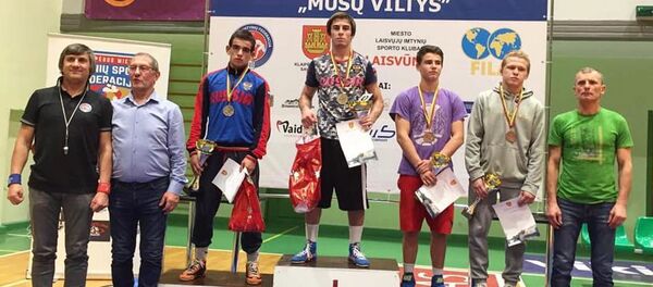 Ричи Сичинава и Даниил Харчилава заняли призовые места в Международном турнире по вольной борьбе Ричи Сичинава и Даниил Харчилава заняли призовые места в Международном турнире по вольной борьбе - Sputnik Аҧсны