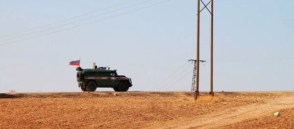 Военная полиция РФ на северо-востоке провинции Алеппо в Сирии - Sputnik Абхазия