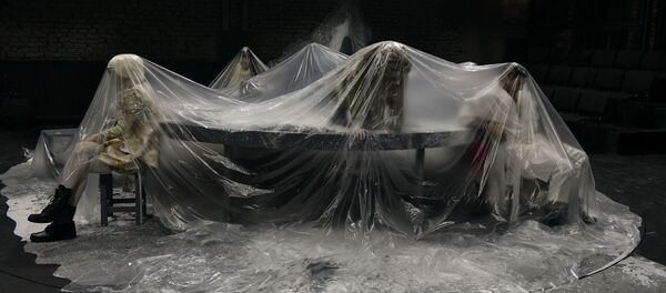 Репетиция спектакля Электра Репетиция спектакля Электра - Sputnik Абхазия