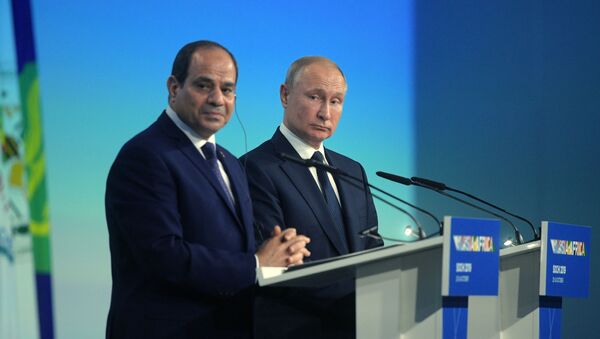 Президент РФ В. Путин принял участие в работе форума Россия - Африка - Sputnik Абхазия