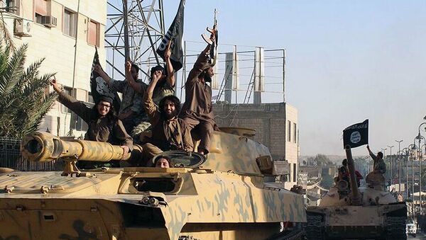 Боевики террористической организации ИГИЛ в Ракке, Сирия - Sputnik Абхазия
