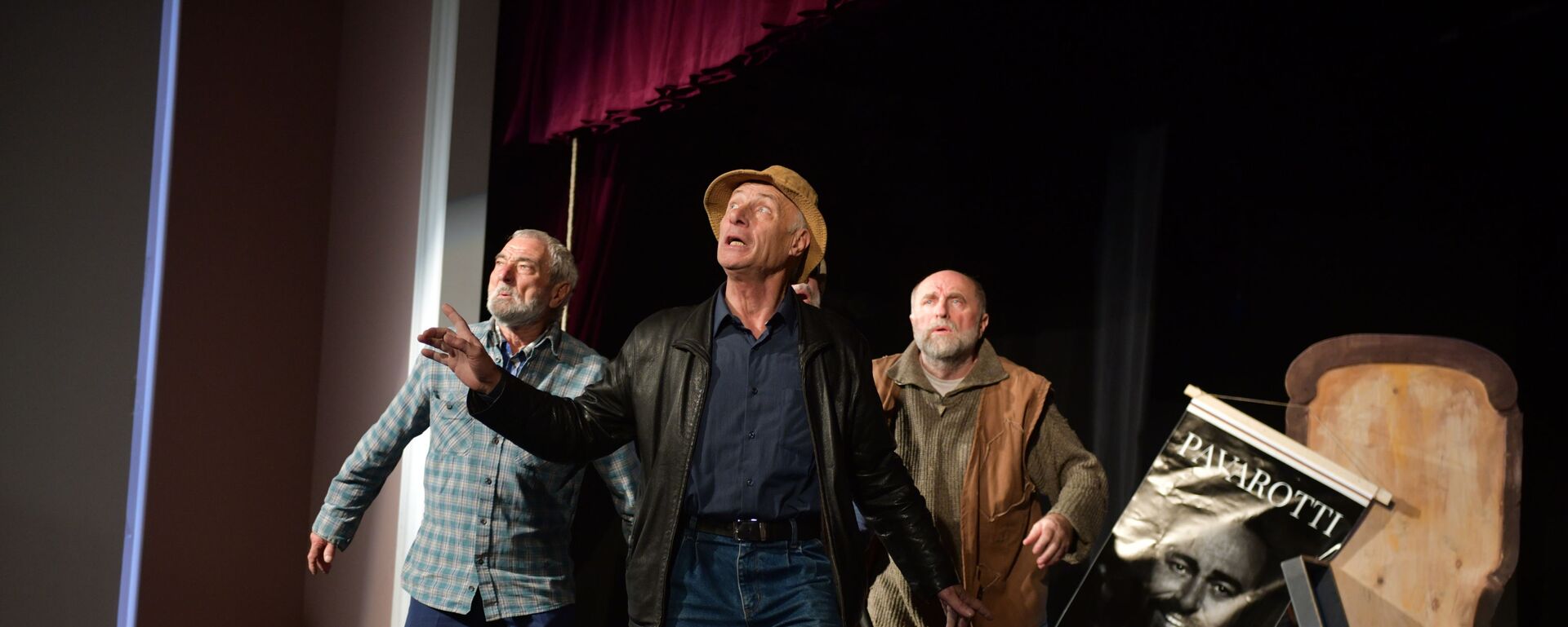 Репетиция спектакля Берег неба в Абхазском драматическом театре - Sputnik Абхазия, 1920, 20.11.2019