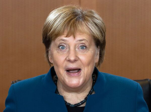 Канцлер Германии Ангела Меркель на еженедельном заседании правительства Германии в Берлине - Sputnik Абхазия