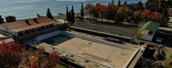 Ремонт сухумского бассейна Ремонт сухумского бассейна - Sputnik Абхазия