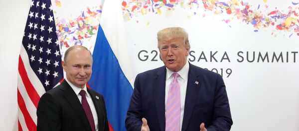 Президент РФ Владимир Путин и президент США Дональд Трамп Президент РФ Владимир Путин и президент США Дональд Трамп - Sputnik Абхазия