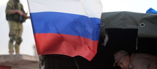 Раздача российской гуманитарной помощи населению Сирии Раздача российской гуманитарной помощи населению Сирии - Sputnik Абхазия