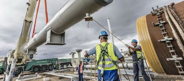 Строительство газопровода Северный поток — 2 Строительство газопровода Северный поток — 2 - Sputnik Абхазия