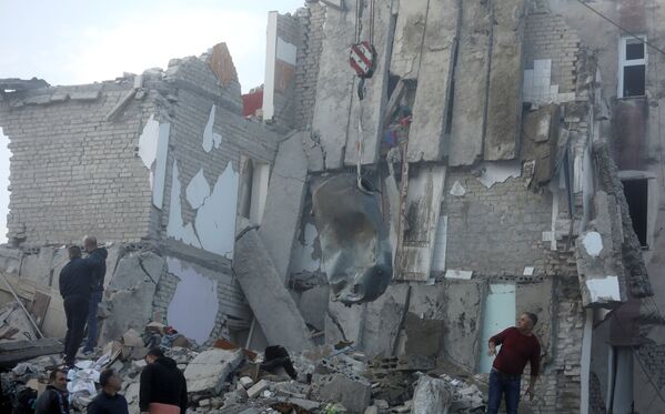 Последствия землетрясения в Албании - Sputnik Абхазия