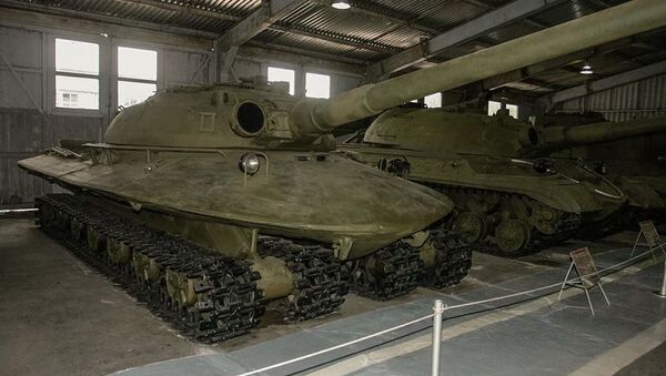 Опытный тяжелый танк в музее бронетанковой техники - Sputnik Абхазия