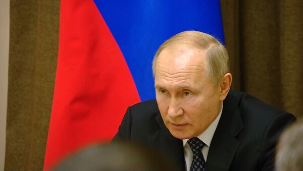 Путин: приближение НАТО к границам России угрожает безопасности страны - Sputnik Абхазия