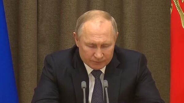 Владимир Путин: Россия выступает против милитаризации космоса - Sputnik Абхазия