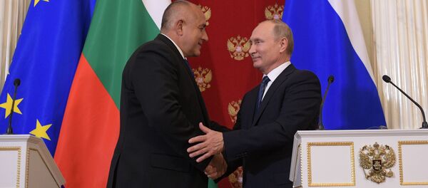 Президент РФ В. Путин встретился с премьер-министром Болгарии Б. Борисовым Президент РФ В. Путин встретился с премьер-министром Болгарии Б. Борисовым - Sputnik Абхазия