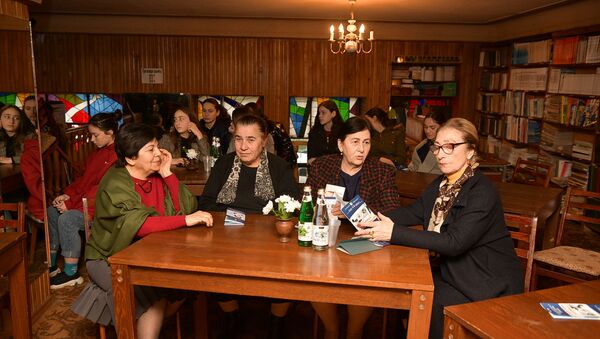 Мероприятие в молодежной библиотеке посвященное Латской трагедии - Sputnik Абхазия