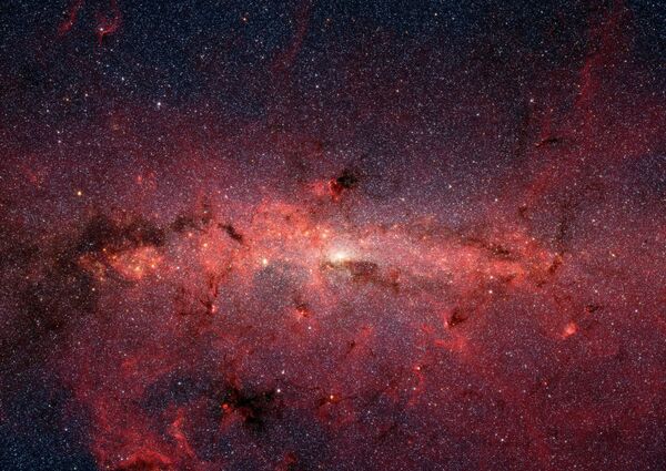 Галактический центр Млечного Пути, снятый телескопом Spitzer - Sputnik Абхазия