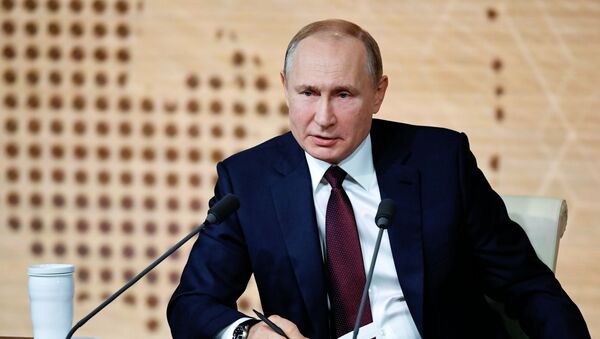 Путин есышықәсатәи ипресс-конференциаҿы WADA ахымҩаԥгашьа далацәажәеит - Sputnik Аҧсны