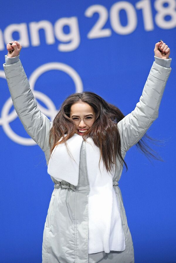 Российская фигуристка Алина Загитова на XXIII зимних Олимпийских играх - Sputnik Абхазия