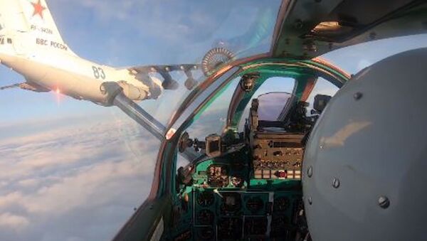 Дозаправка МиГ-31БМ и Су-34 глазами пилота: кадры из кабины - Sputnik Абхазия